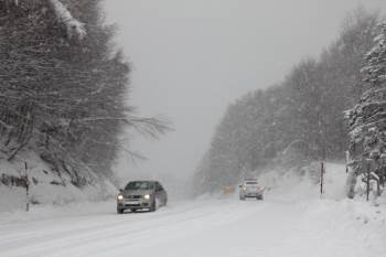 Domaniç’Te Kar Yağışı Ulaşımı Etkiliyor
