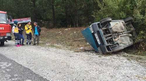 Domaniç'te trafik kazası: 1 ölü