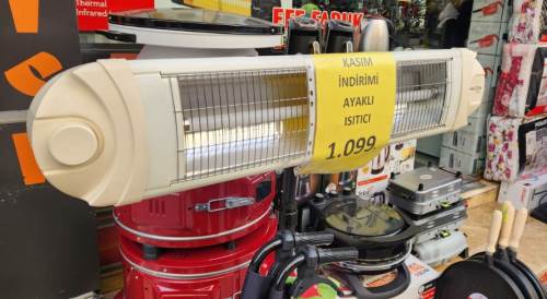 Dondurucu soğuklarda Eskişehirliler çözümü ısıtıcılarda buldu