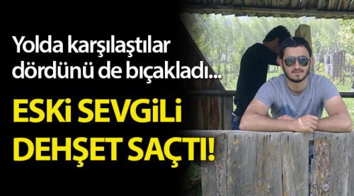 Dördünü de bıçaklayıp kaçtı!