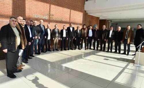 Dost Dernekleri Federasyonu Ahmet Ataç'ı ziyaret etti