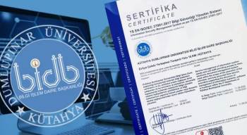 Dpü, Sertifikası Almaya Hak Kazandı
