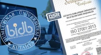 Dpü Bilgi İşlem Daire Başkanlığına Iso 27001 Sertifikası
