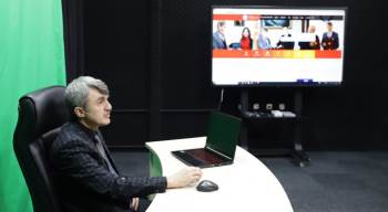 Dpü’De Uzaktan Eğitim Ders Kayıt Stüdyosu Kuruldu
