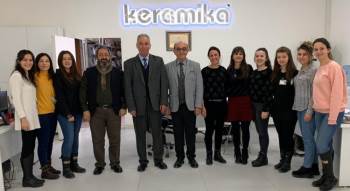 Dpü Güzel Sanatlar Fakültesinden Seramik Fabrikasına Ziyaret
