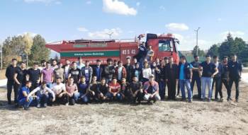 Dpü Ktbmyo’Da Orman Yangınları Uygulamalı Eğitimi
