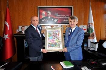 Dpü Rektörü Uysal’Dan Bölge Müdürü Keskin’E Ziyaret
