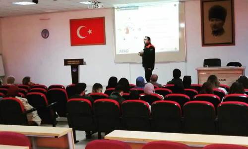 DPÜ Şaphane MYO öğrencilerine KBRN farkındalık eğitimi