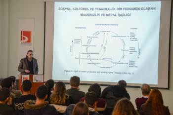 Dr. Öğr. Üyesi Levent Keskin Arkeoloji Sohbetlerinin Konuğu Oldu
