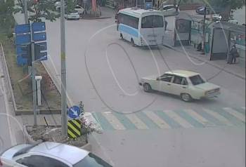 Drift Ve Kaza Anı Kamerada
