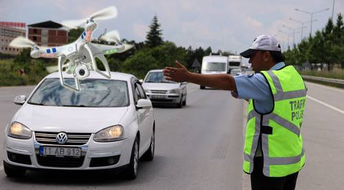 Drone'lar can güvenliğimiz için uçacak