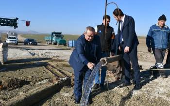 Dsi İscehisar’Da Sondaj Kuyusu Açtı
