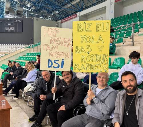 DSİ yönetimi destek verdi