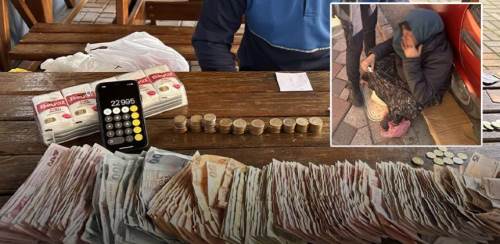Dudak uçuklatacak olay: Dilencinin topladığı para...