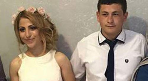 Düğün günü karısını öldürdü