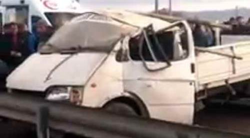 Düğün konvoyu kana bulandı: 1 ölü, 3 yaralı