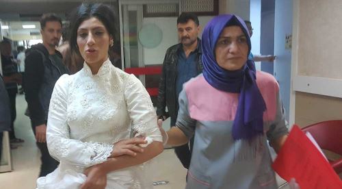 Düğünde kavga çıktı gelin hastanelik oldu!