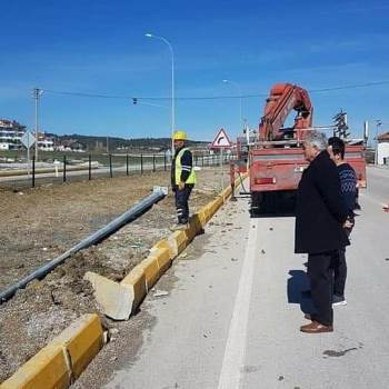 Dumlupınar’Da Çevre Yolu Işıklandırma Çalışmaları
