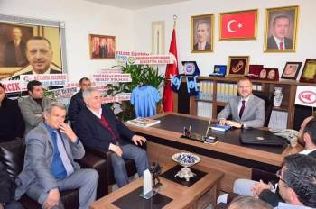 Dumlupınar Heyetinden ’Hayırlı Olsun’ Ziyareti
