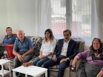 Dumlupınar Kaymakamı Basri’Den, Şehit Ve Gazi Ailelerine Ziyaret
