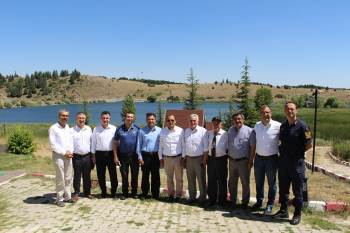 Dumlupınar Müftüsü İçin Veda Yemeği Düzenlendi
