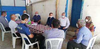 Dumlupınar Protokolü Şehit Ve Gazi Ailelerini Ziyaret Etti
