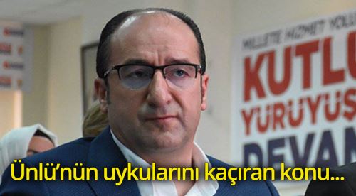 Dündar Ünlü’nün uykularını kaçıran konu