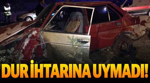 Dur ihtarına uymadı: 3 yaralı