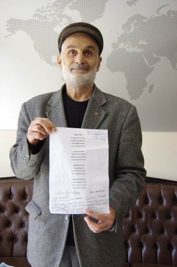 Duyarlılığı Artırmak İçin ’Alo 155’ Başlıklı Şiir Yazdı
