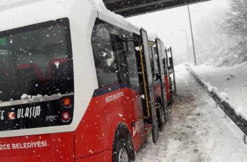Düzce Belediyesi, sınav için ulaşım tedbirlerini aldı