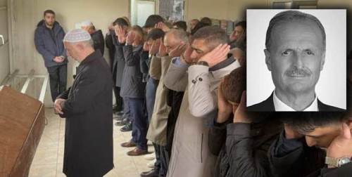 Düzce'de eski belediye başkanı son yolculuğuna uğurlandı