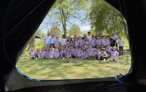 Düzce’de küçük öğrencilerle kamp heyecanı paylaşıldı