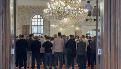 Düzce’de Kurban Bayramı’nda camiler dolup taştı