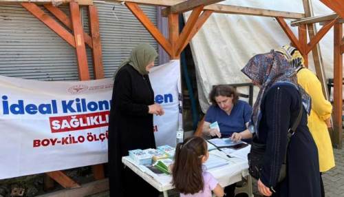 Düzce’de mobil sağlık hizmetleri Cumayeri’nde devam ediyor