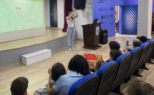 Düzce’de öğrencilere sağlıklı gelecek için eğitim verildi