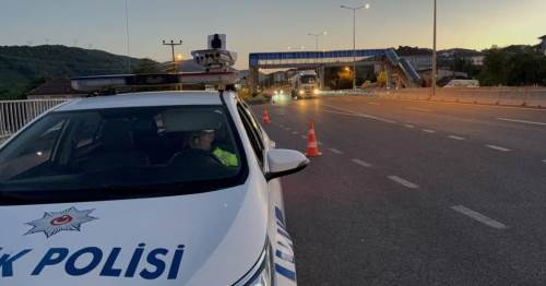 Düzce'de sürücülere en çok bu nedenden dolayı ceza kesildi