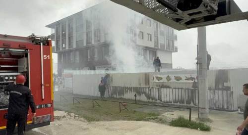 Düzce’de tarım ürünleri satan firmanın deposunda korkutan yangın!