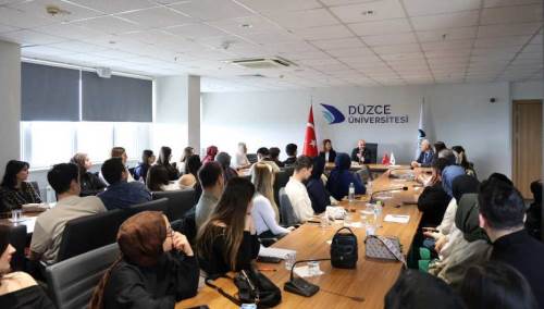 Düzce Üniversitesi’nde iklim değişikliği ve tarım söyleşisi