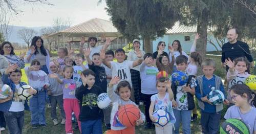 Düzce Üniversitesi öğrencilerinden Bostanlık köyüne bayram hediyesi