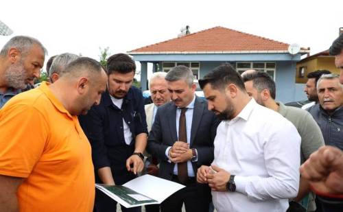 Düzce yetkilileri Karatavuk Köyü’nde sorunları dinledi