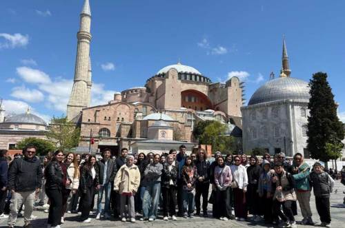 Düzceli gençler İstanbul’un tarihini yerinde öğrendi