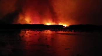 Eber Gölü Bir Kez Daha Alevlere Teslim Oldu
