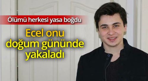 Ecel onu doğum gününde yakaladı