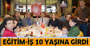 Eğitim-İş 10 yaşında