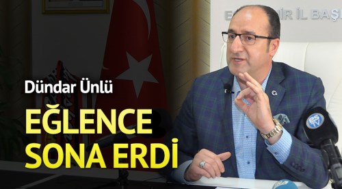 Eğlence sona erdi