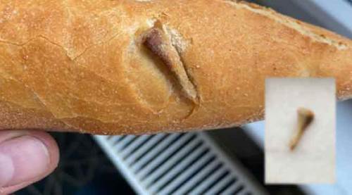 Ekmeğin içinden çıkan şoke etti: Savunması ise...