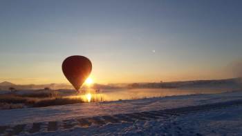 Eksi 15 Derecede Sıcak Hava Balonu Keyfi
