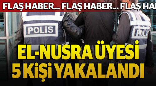 El Nusra üyeleri Eskişehir’de yakalandı