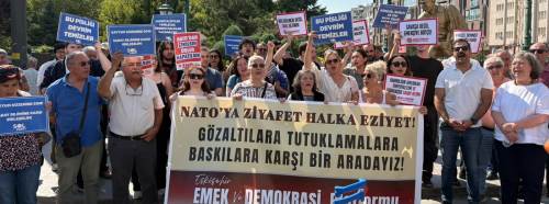 Emek ve Demokrasi Platformu'ndan NATO eylemi müdahalesine suç duyurusu kararı