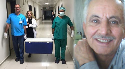 Emekli öğretmenin organları üç hastaya umut oldu